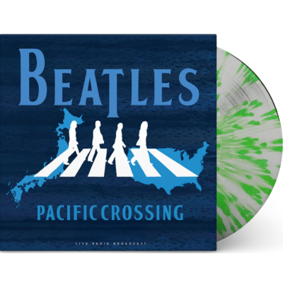 Виниловая пластинка The Beatles - Pacific Crossing 1964 -1966 LP Белый винил с зелёными брызгами